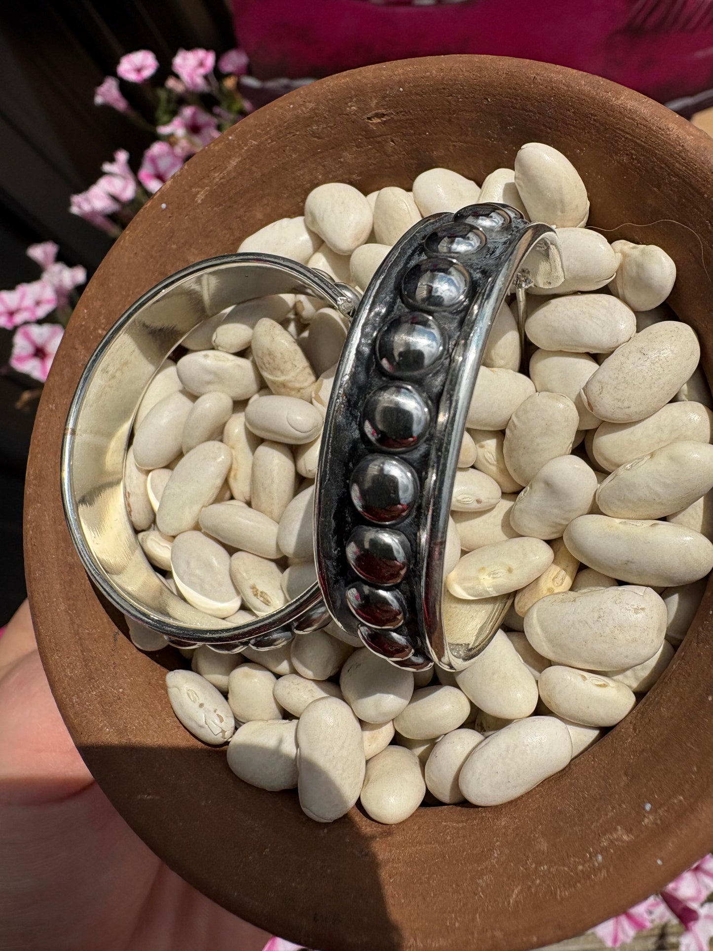 Bubble Hoop Earrings