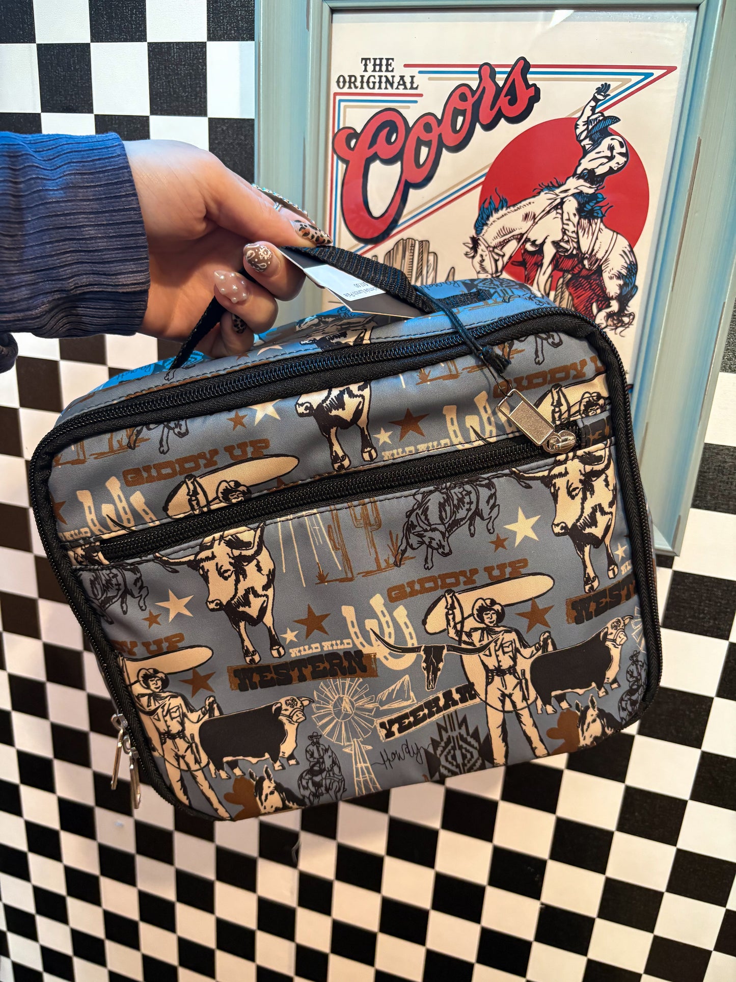 Denim Packmule Lunch Pale