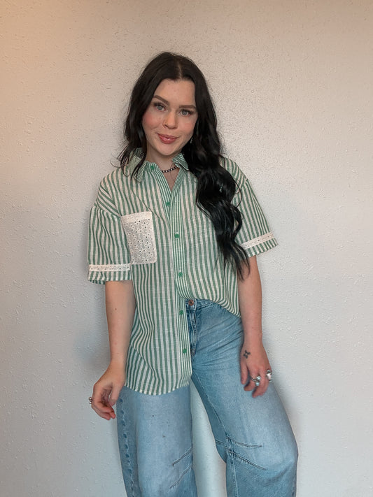 The Ester Button Up Top