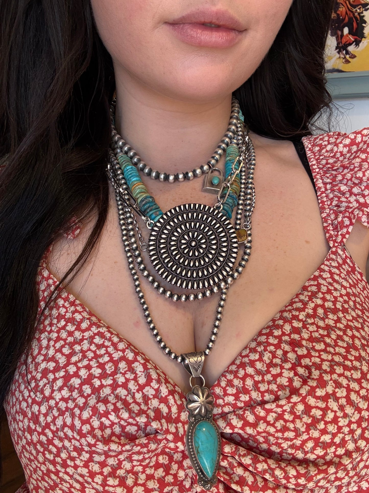 The Casanova Concho Necklace