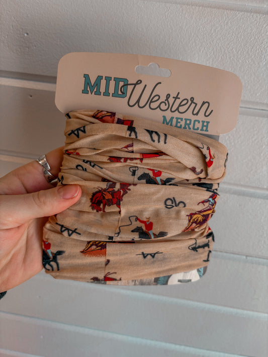 Vintage Cowboy Stretch Wrap