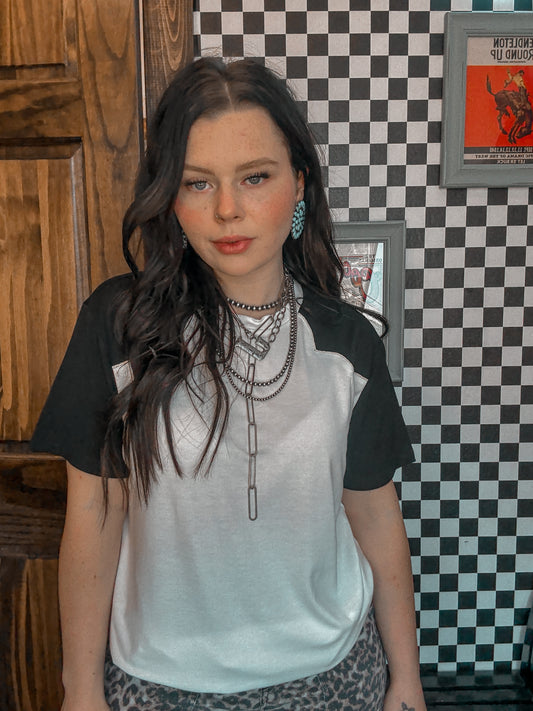 Rawhide Stitch Tee
