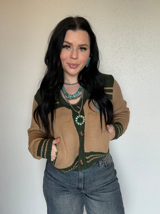 Vintage Varsity Cardigan