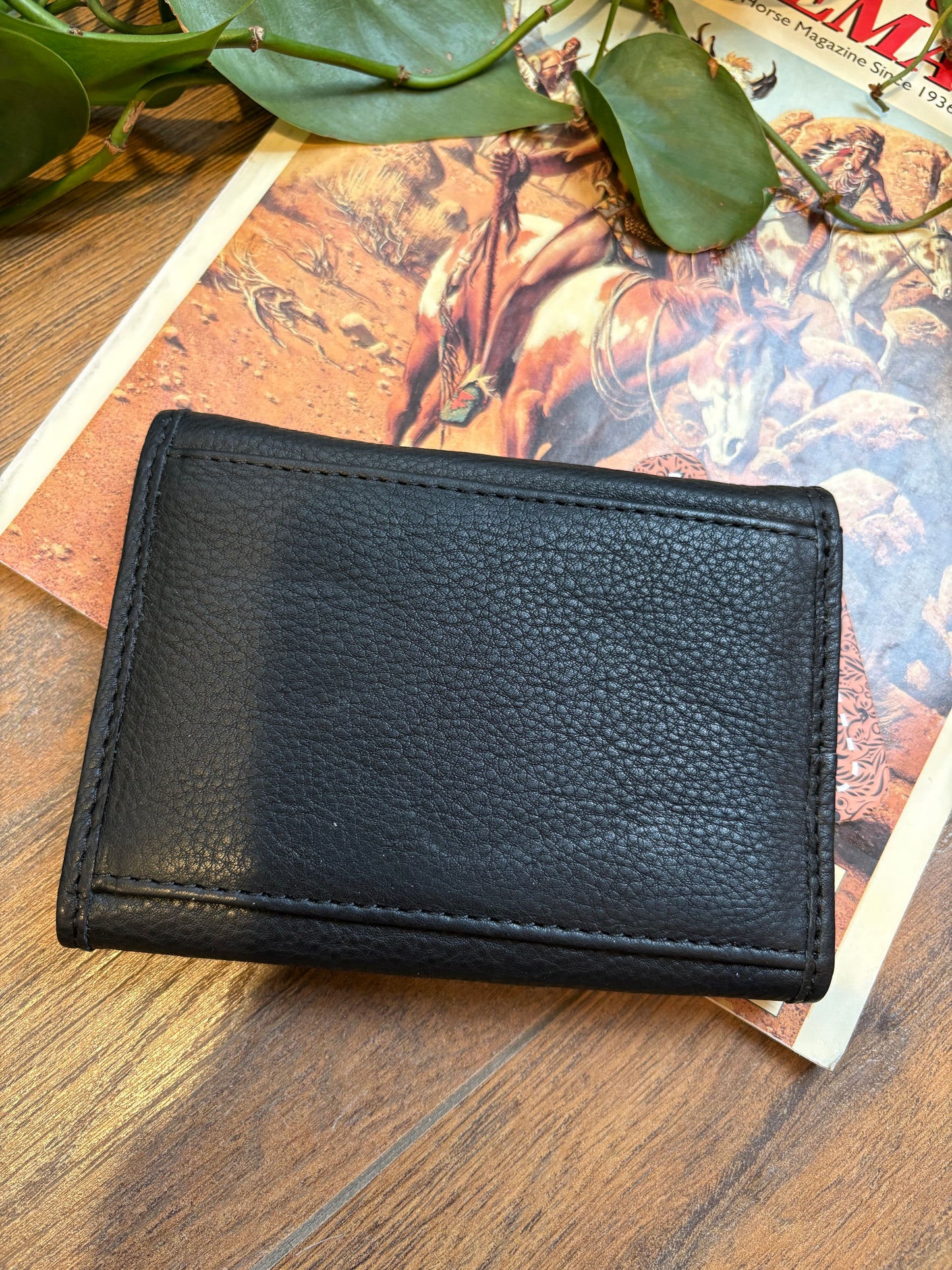 Mini Wallet with Cowhide *Serape