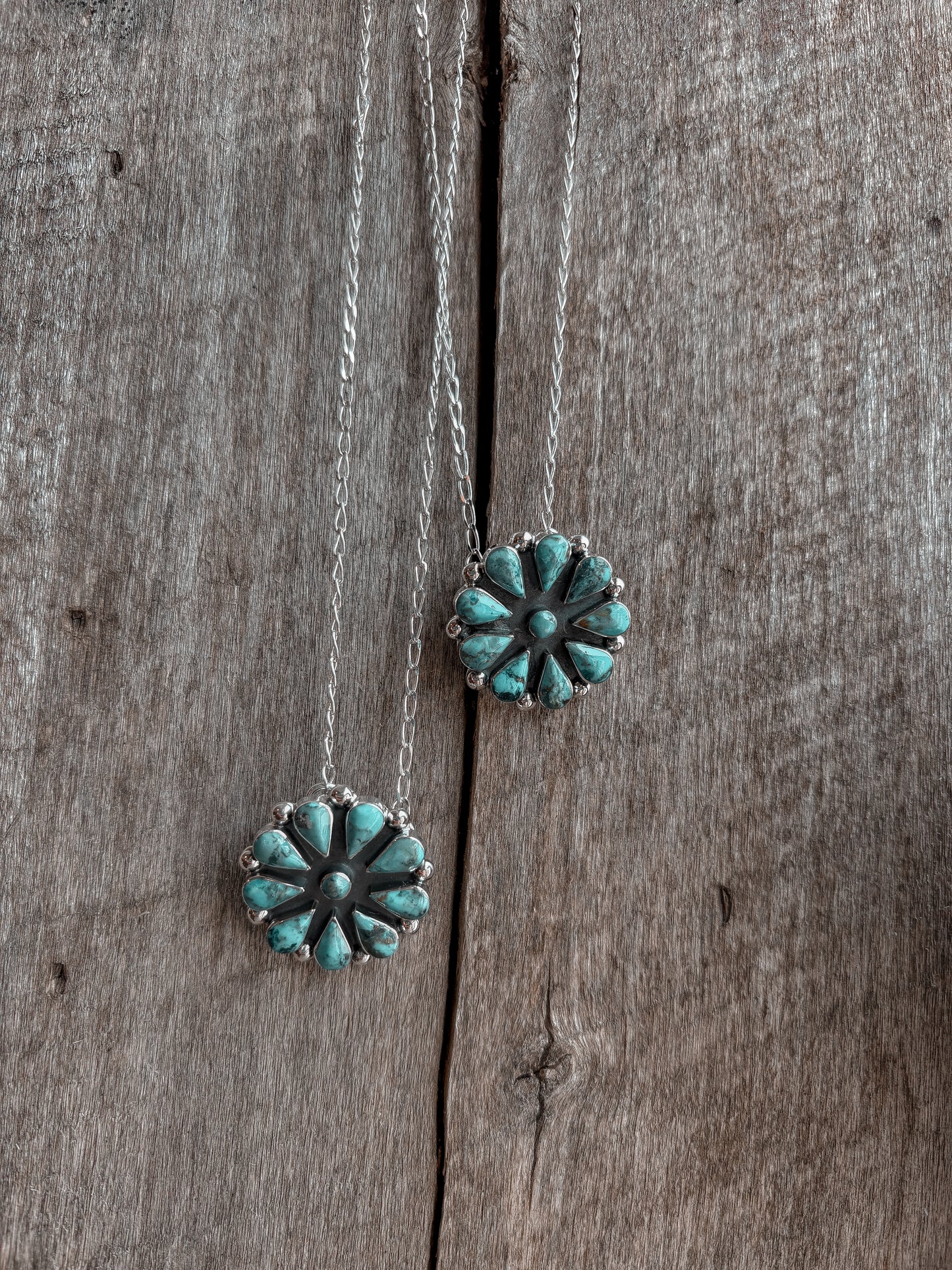 Kingman Cluster Necklace