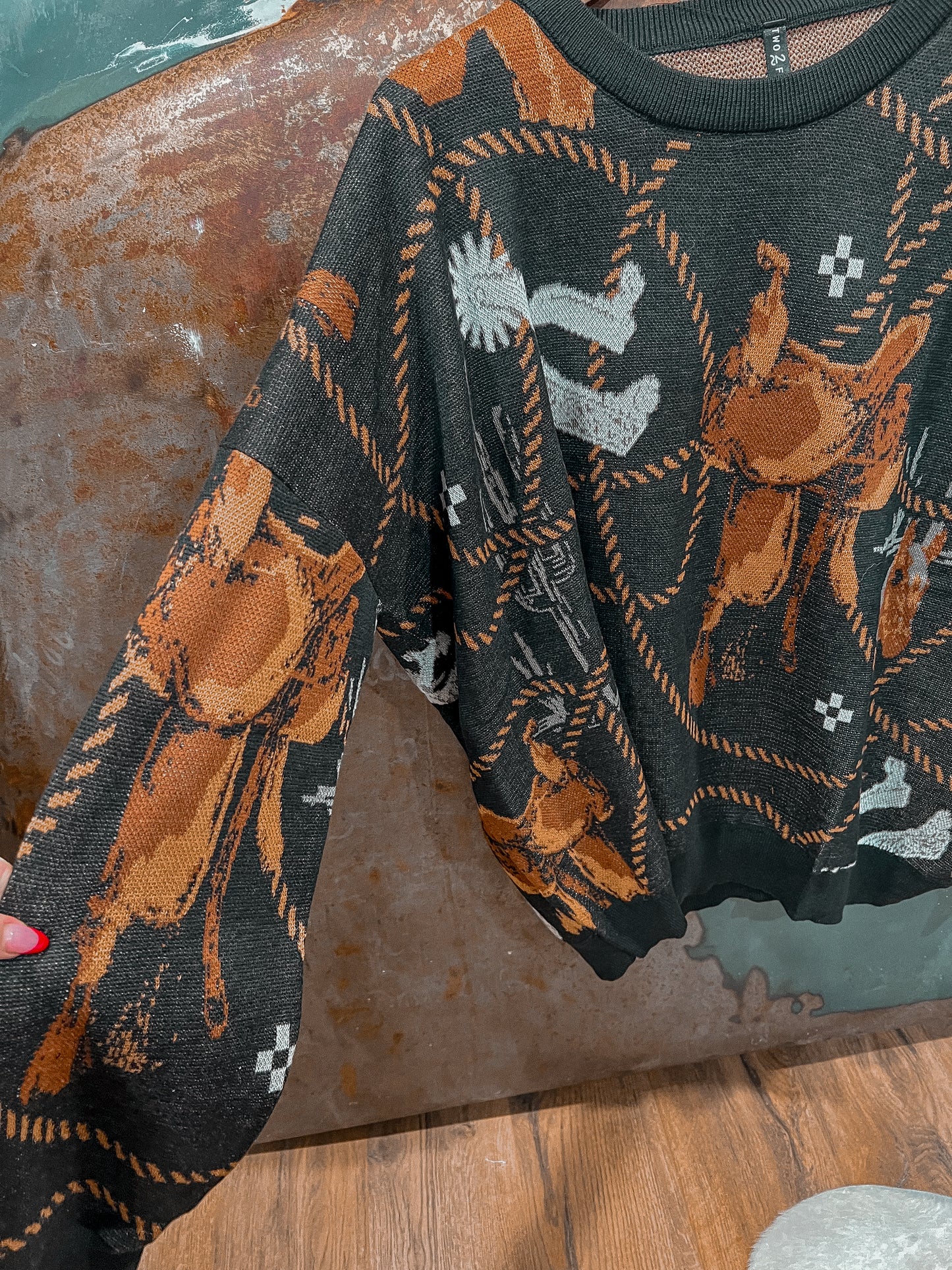 The Tack Room Sweater