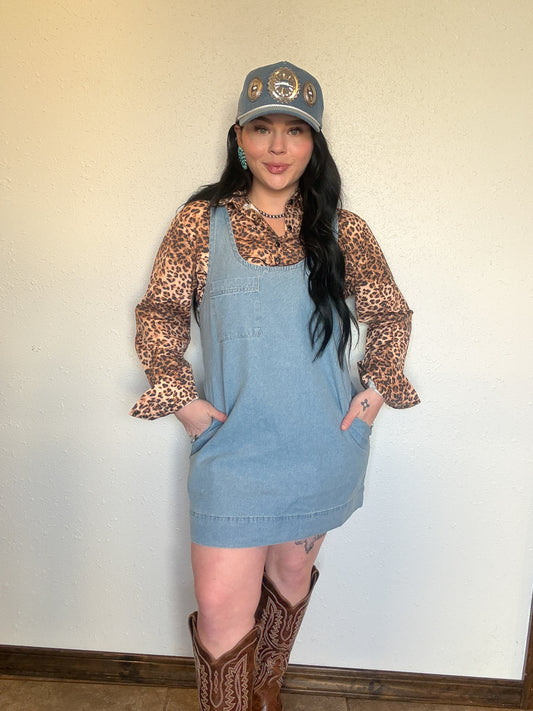 The Pastures Denim Dress *Light