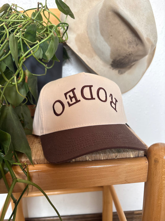 Rodeo Embroidered Trucker Hat