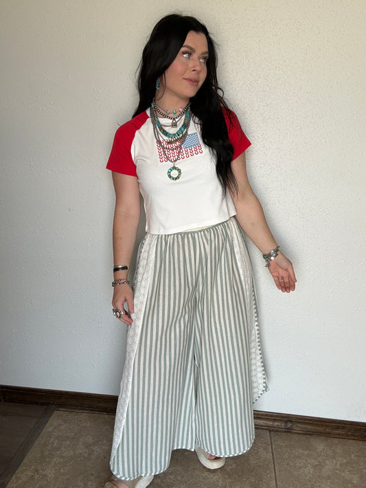 The Liberty Flowy Pant *Sage
