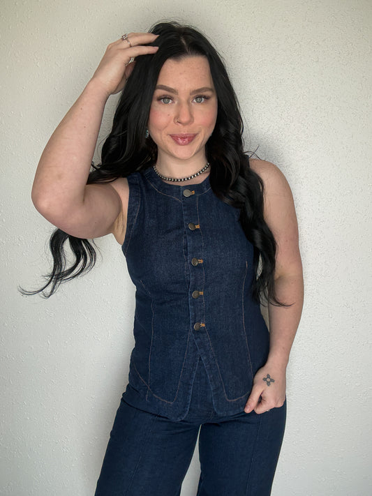 The Tucson Denim *Vest