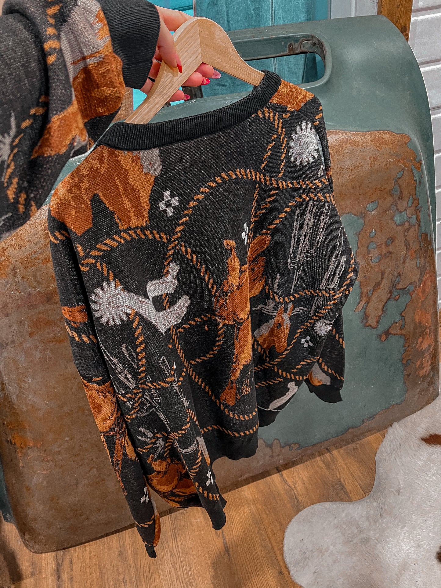 The Tack Room Sweater
