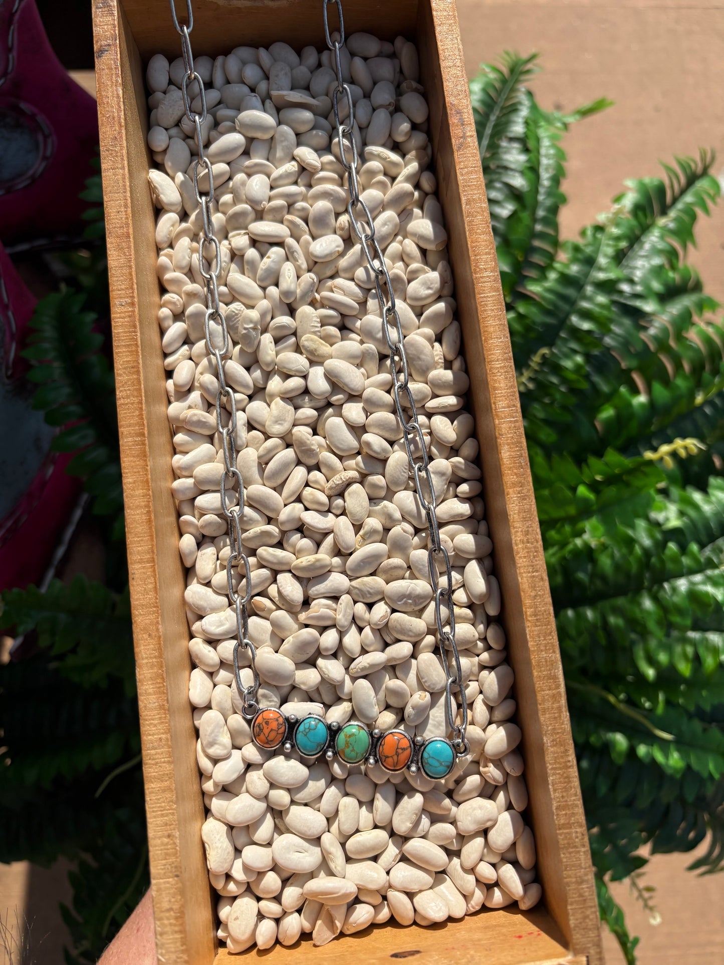 The August Bar Necklace