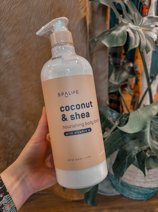 Coconut & Shea Butter Vitamin E Body Lotion