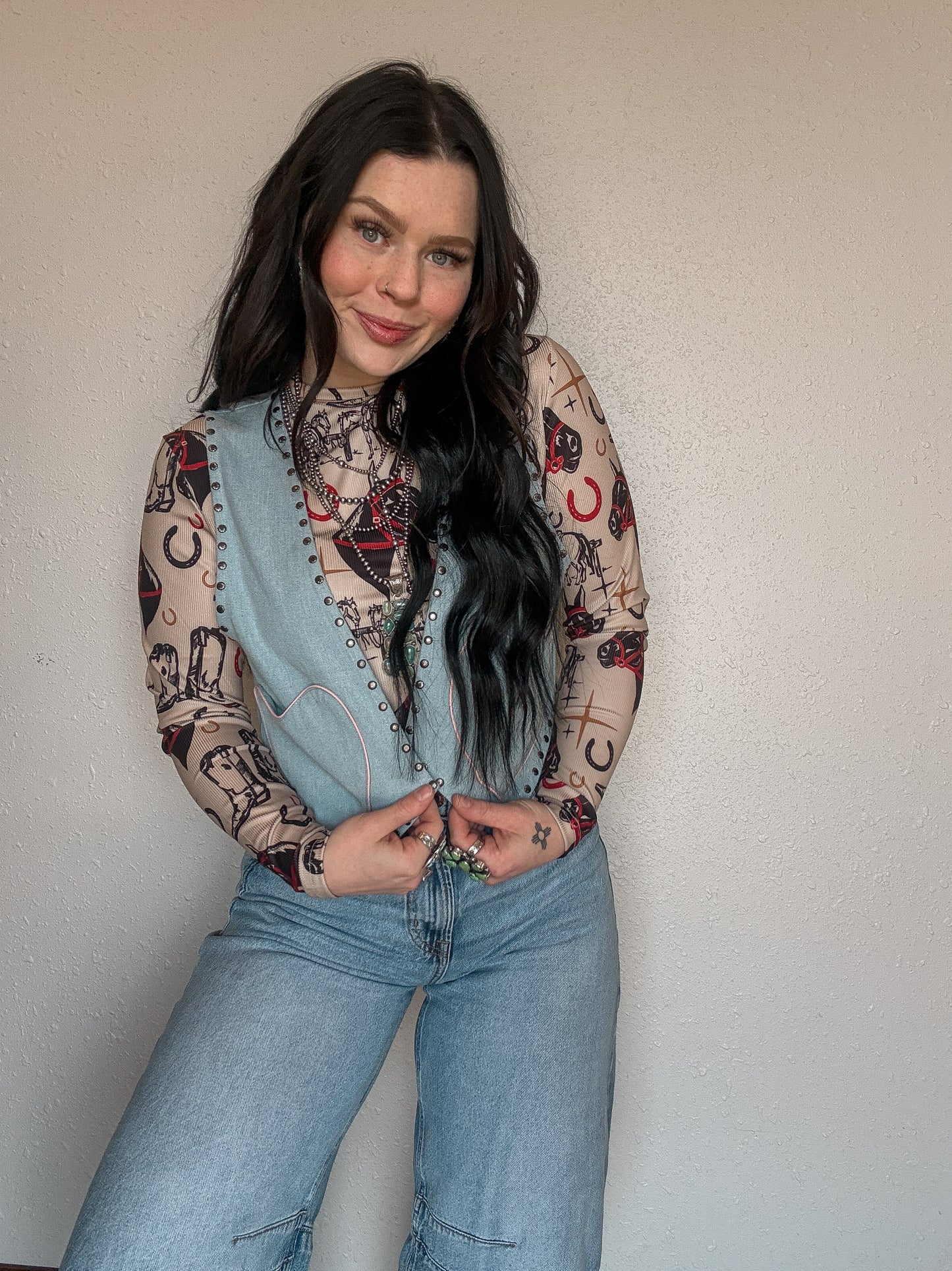 4 The Love Of Denim Vest