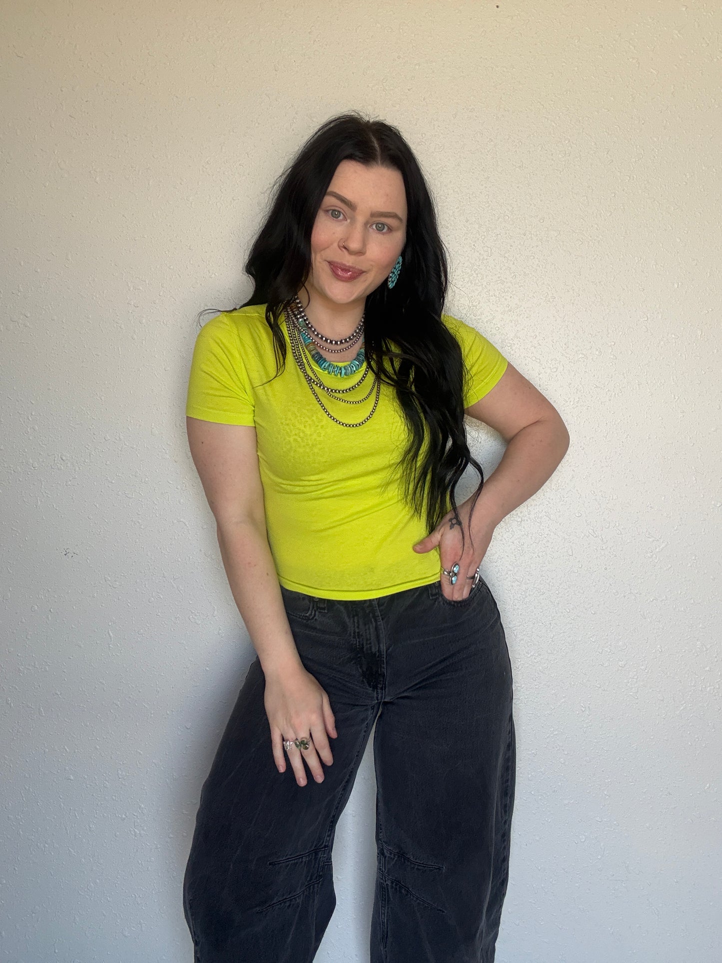 Cotton Basic Tee *Neon