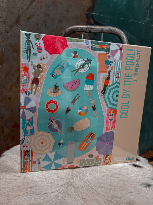 Cool By The Pool 1000 Piece Puzzle