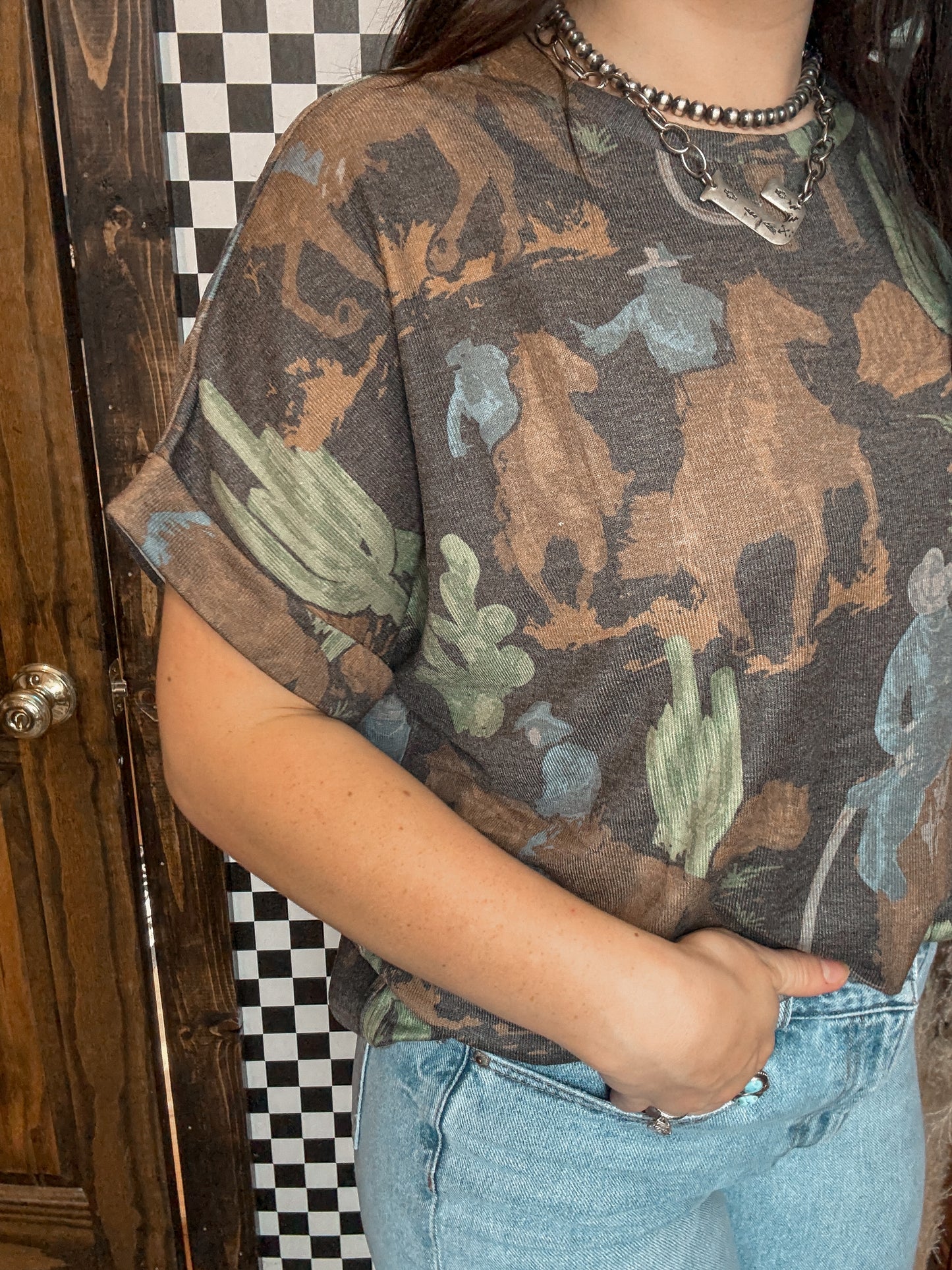 Dusty Desert Oversized Tee