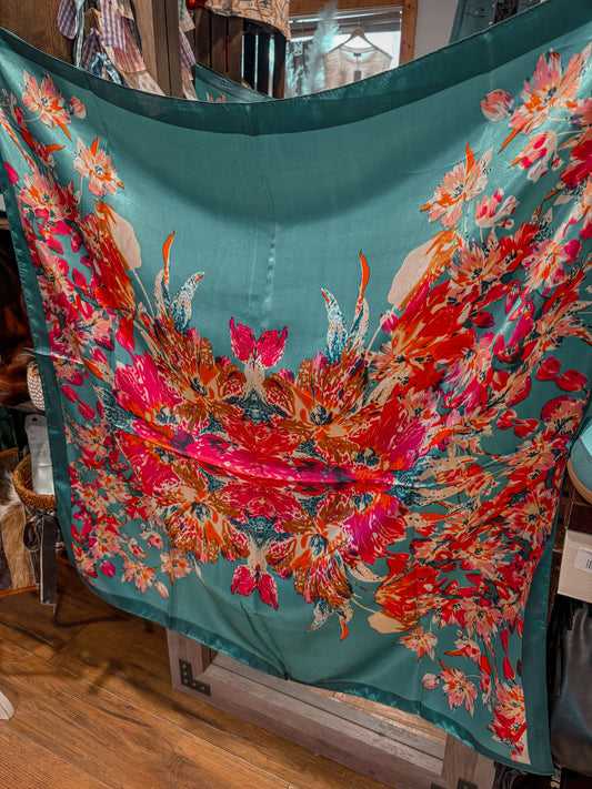 The Green Garden Wild Rag