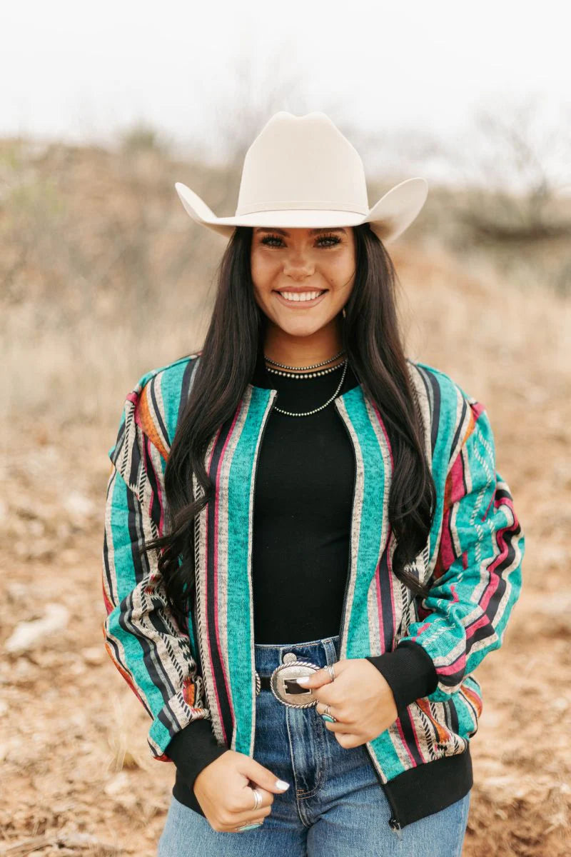 Serape Soft Shell Bomber PRE-ORDER