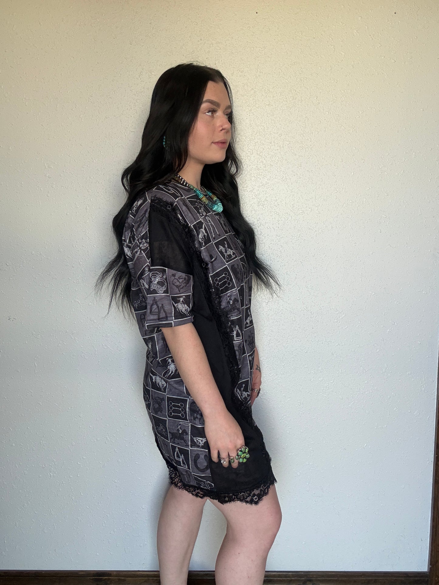 Catch Ya Laceter Tee Dress