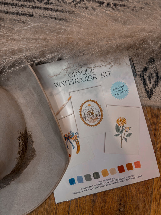 Watercolor Kit *Vintage Cowboy