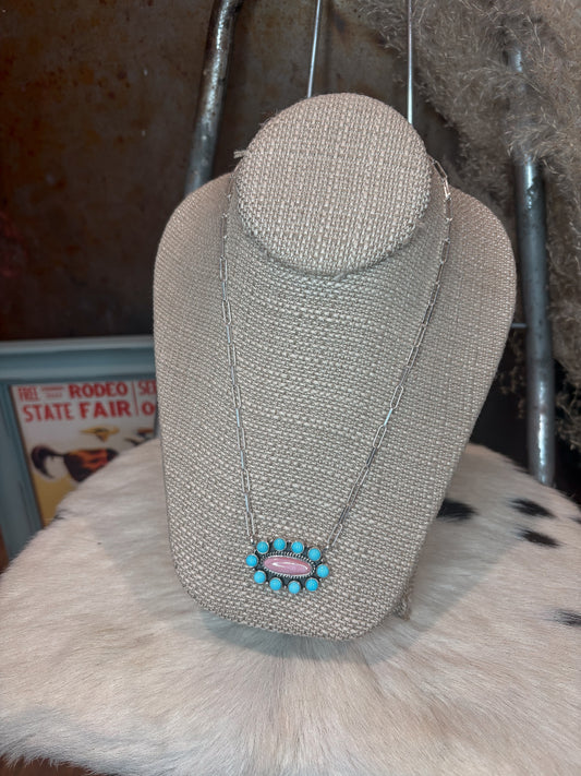 April Showers Cluster Necklace