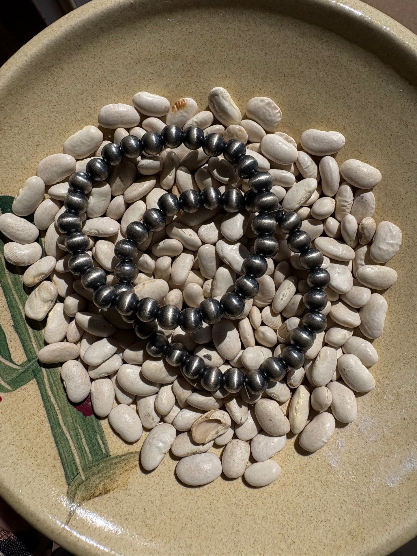 7mm Sterling Silver Stretchy