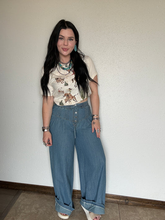 The Lake Wide Leg Jeans