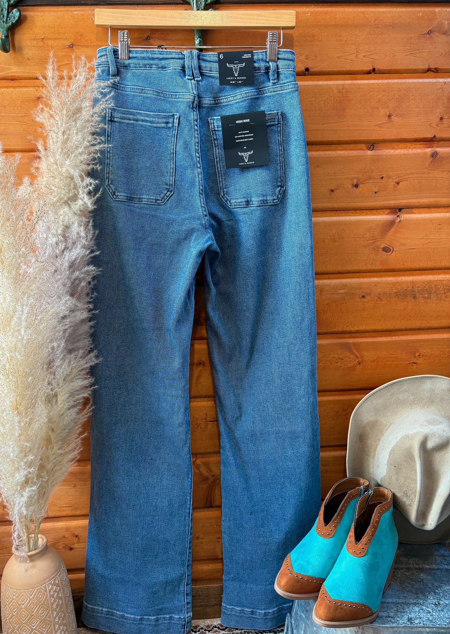 The Chloe Denim Trouser