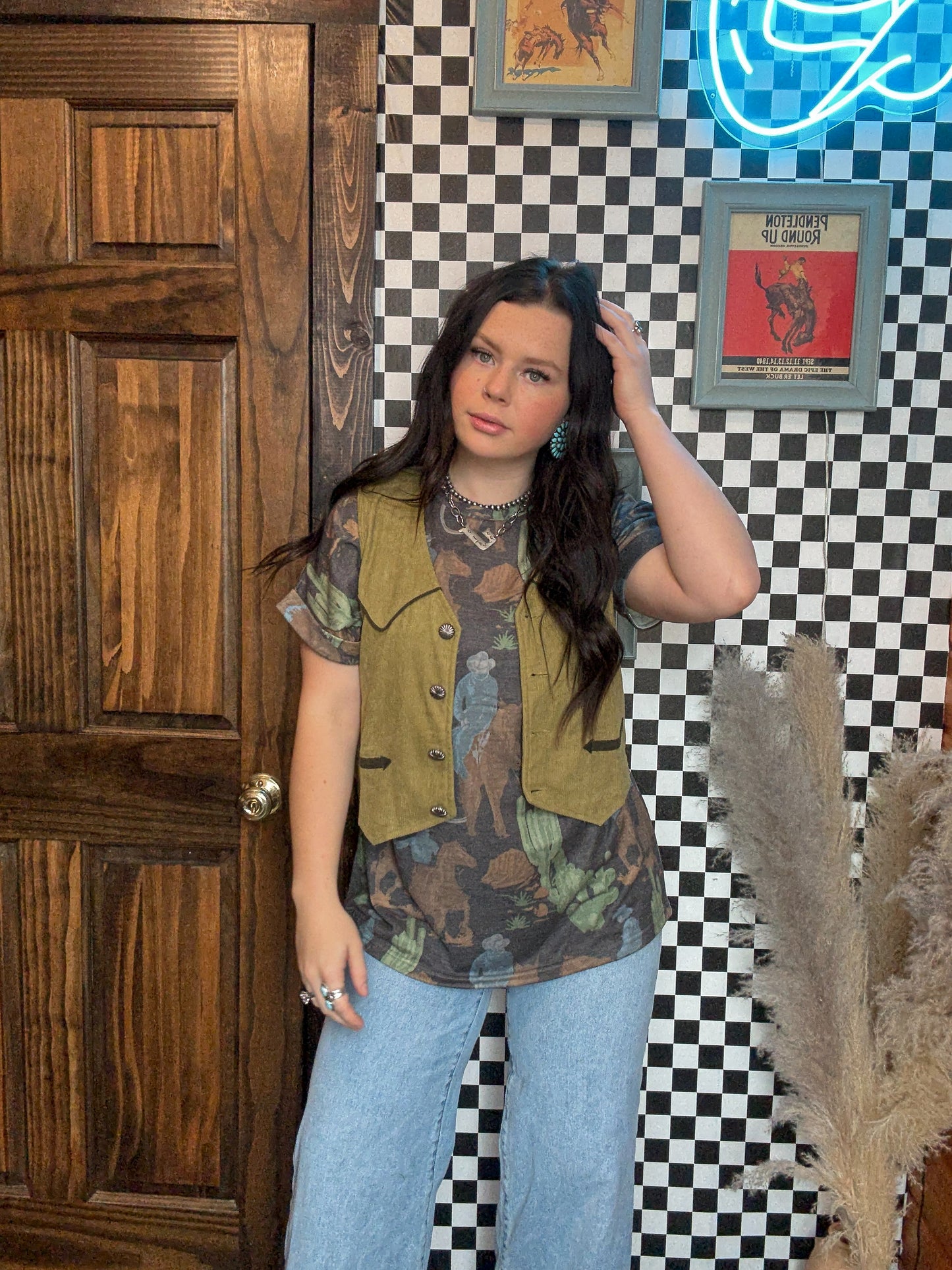 Dusty Desert Oversized Tee