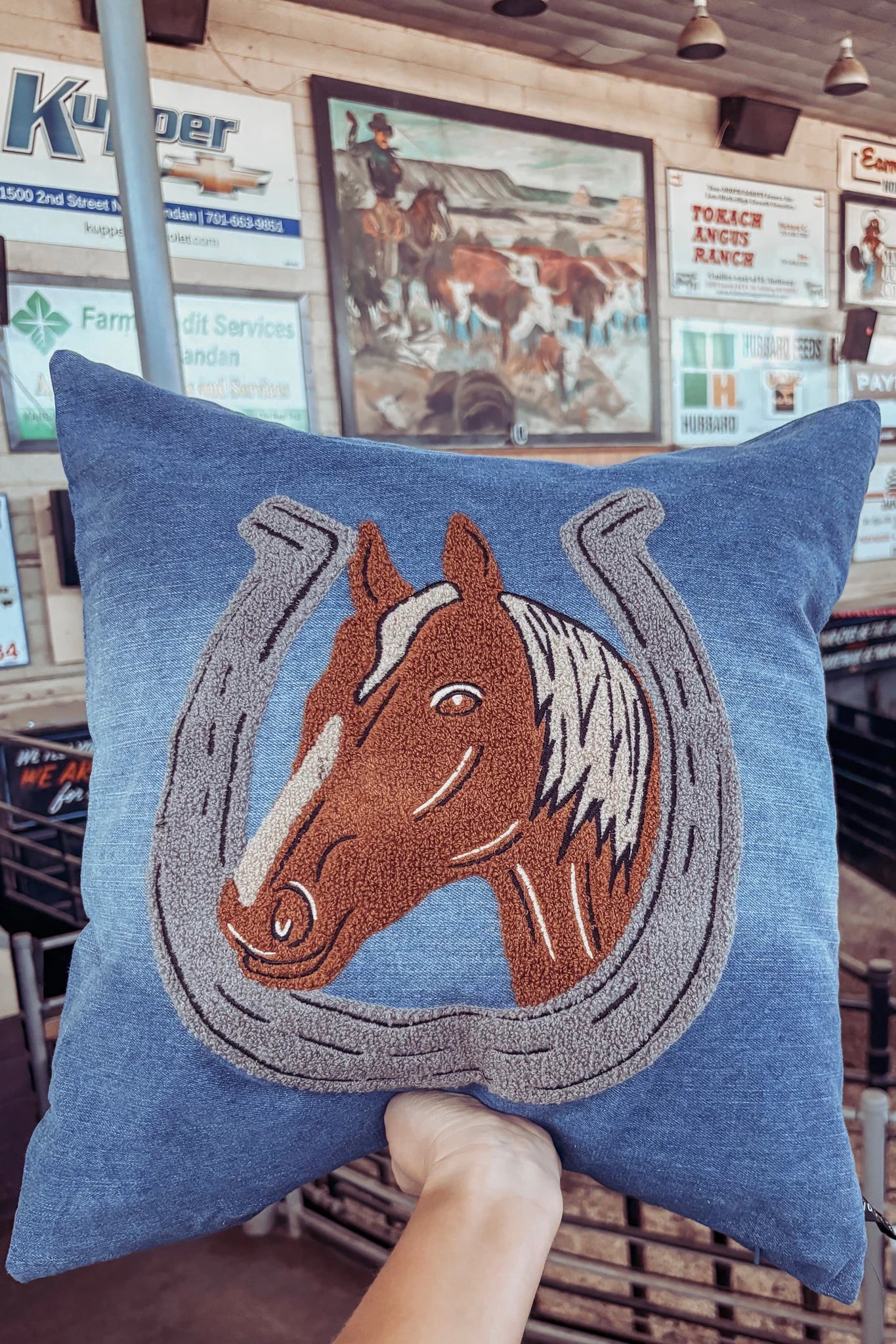 Denim Darlin’ Pillow Case