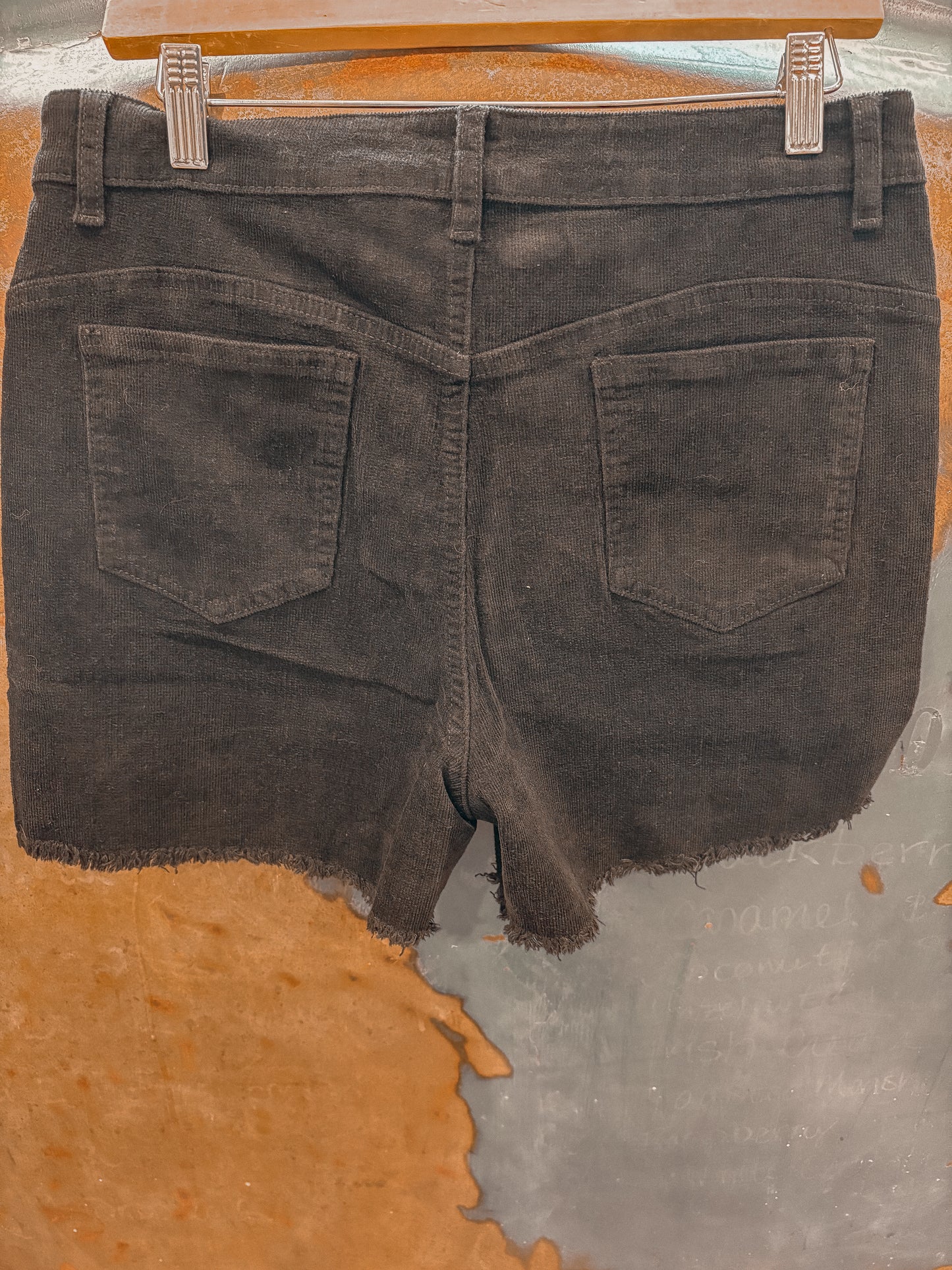 The Cowboy Corduroy Shorts ONE LARGE LEFT