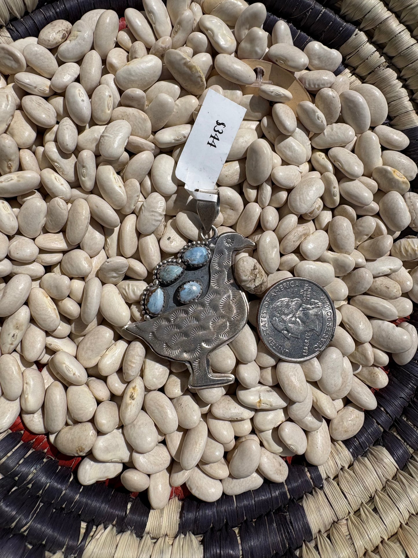 Silly Goose Pendant *Golden Hills
