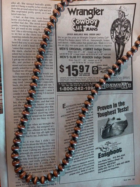 Cowboy Copper Pearls