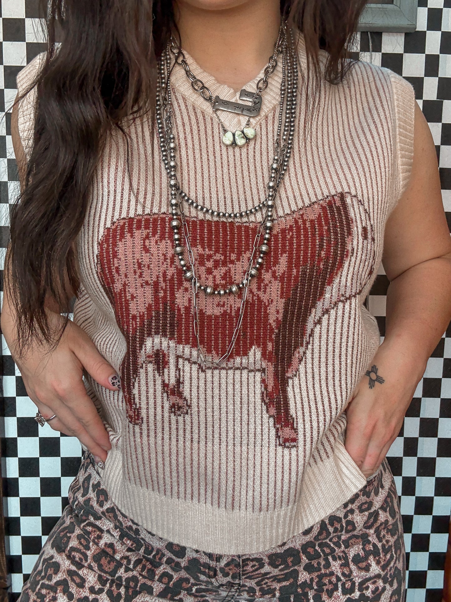 Hereford Party Sweater Vest