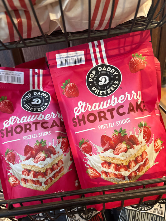 Seasoned Pretzels - 7.5oz - Strawberry Shortcake