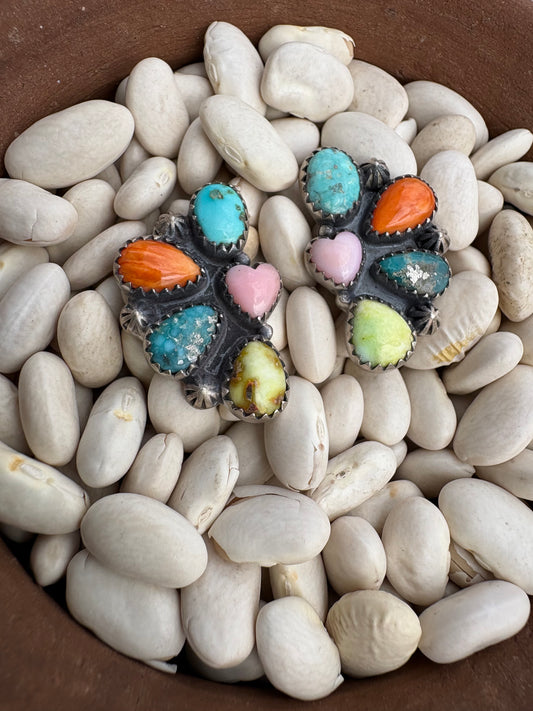 Multi Stone Half Clusters C