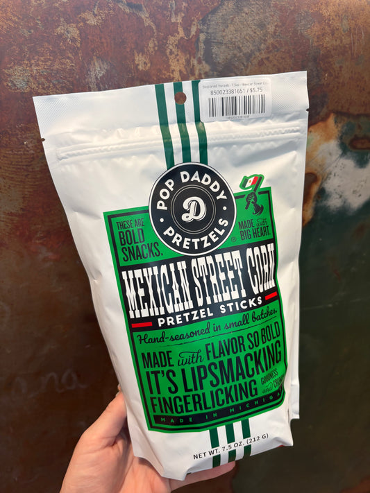Seasoned Pretzels - 7.5oz - Mexican Street Corn