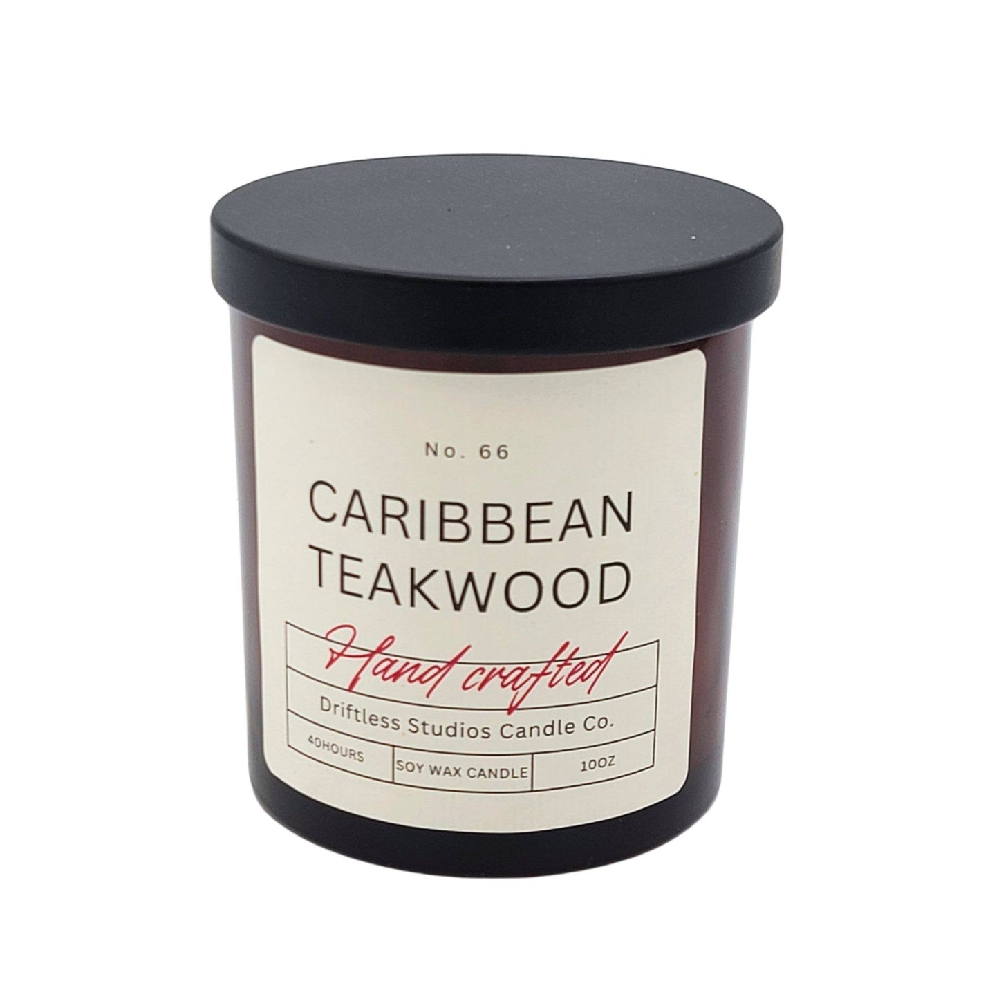 Caribbean Teakwood Soy Candle
