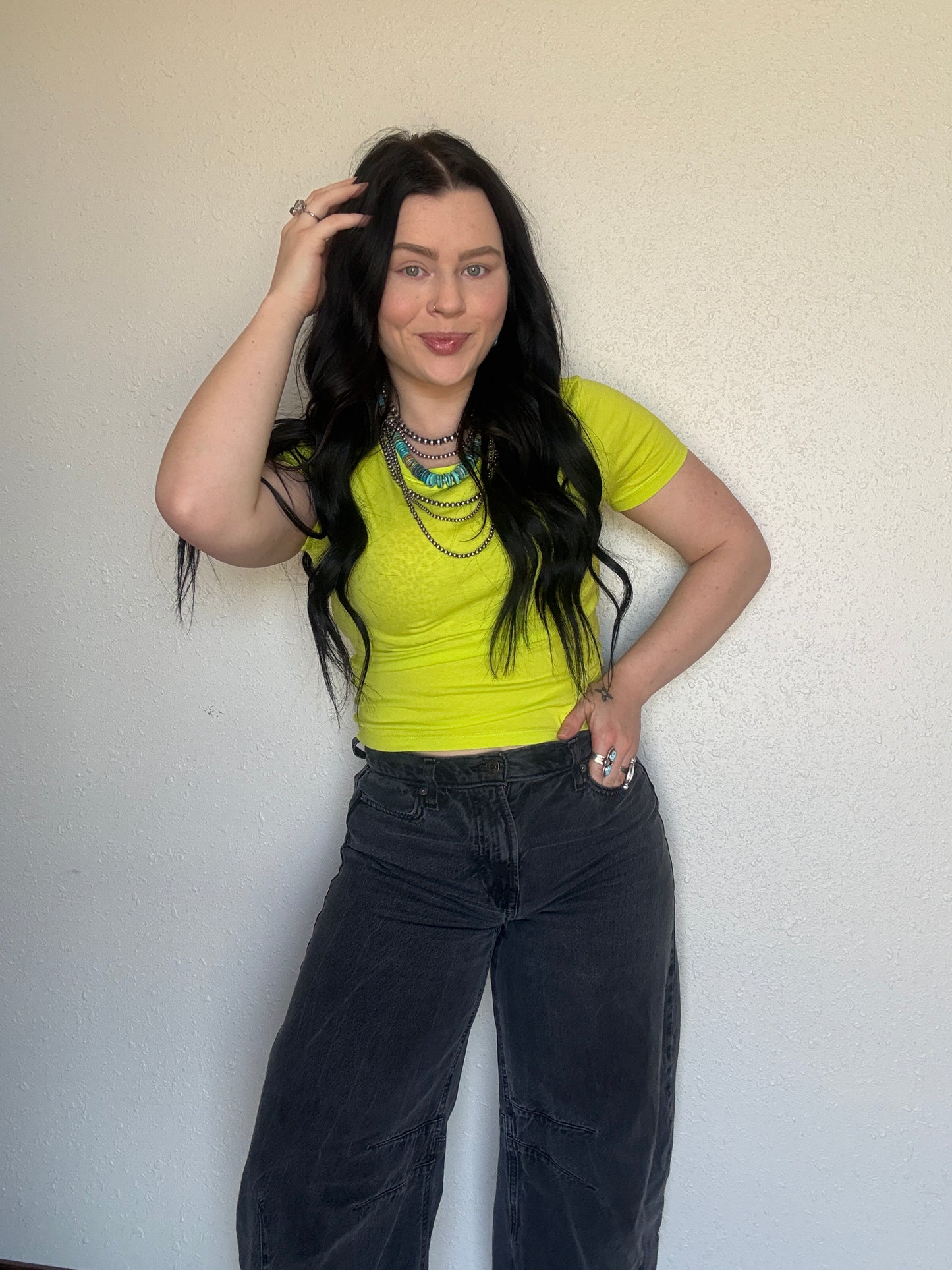 Cotton Basic Tee *Neon