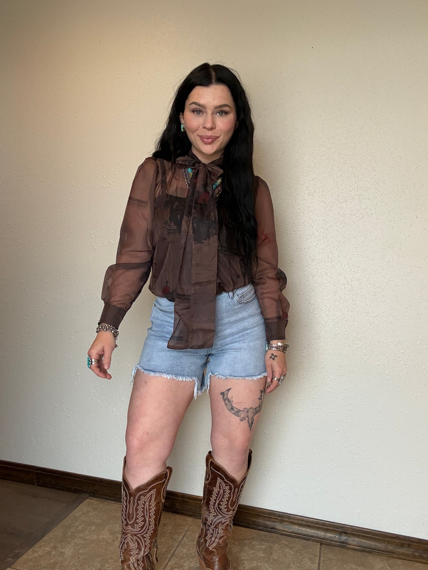 The Callie Denim Shorts