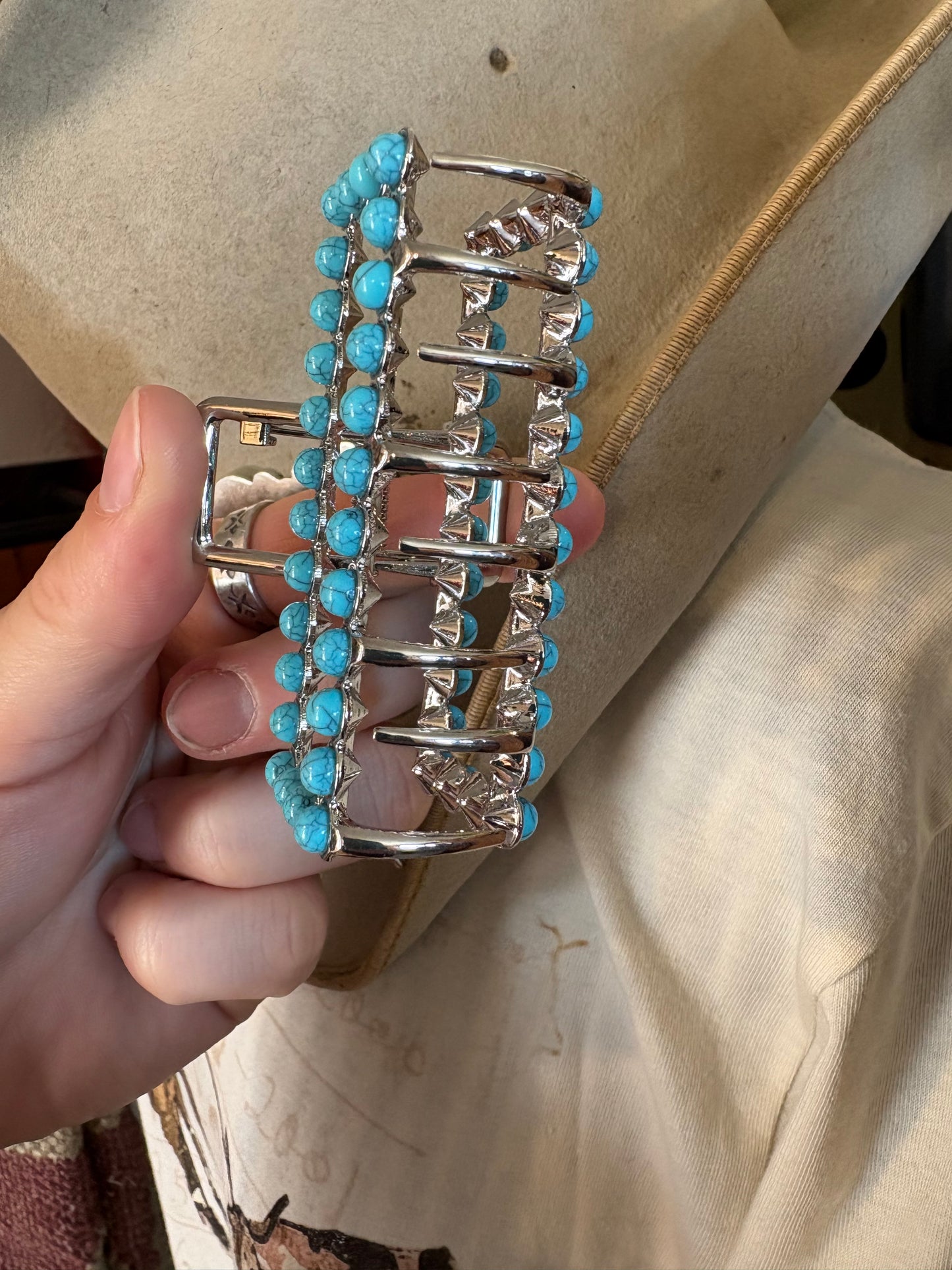 Riverstone Mini Hair Clip