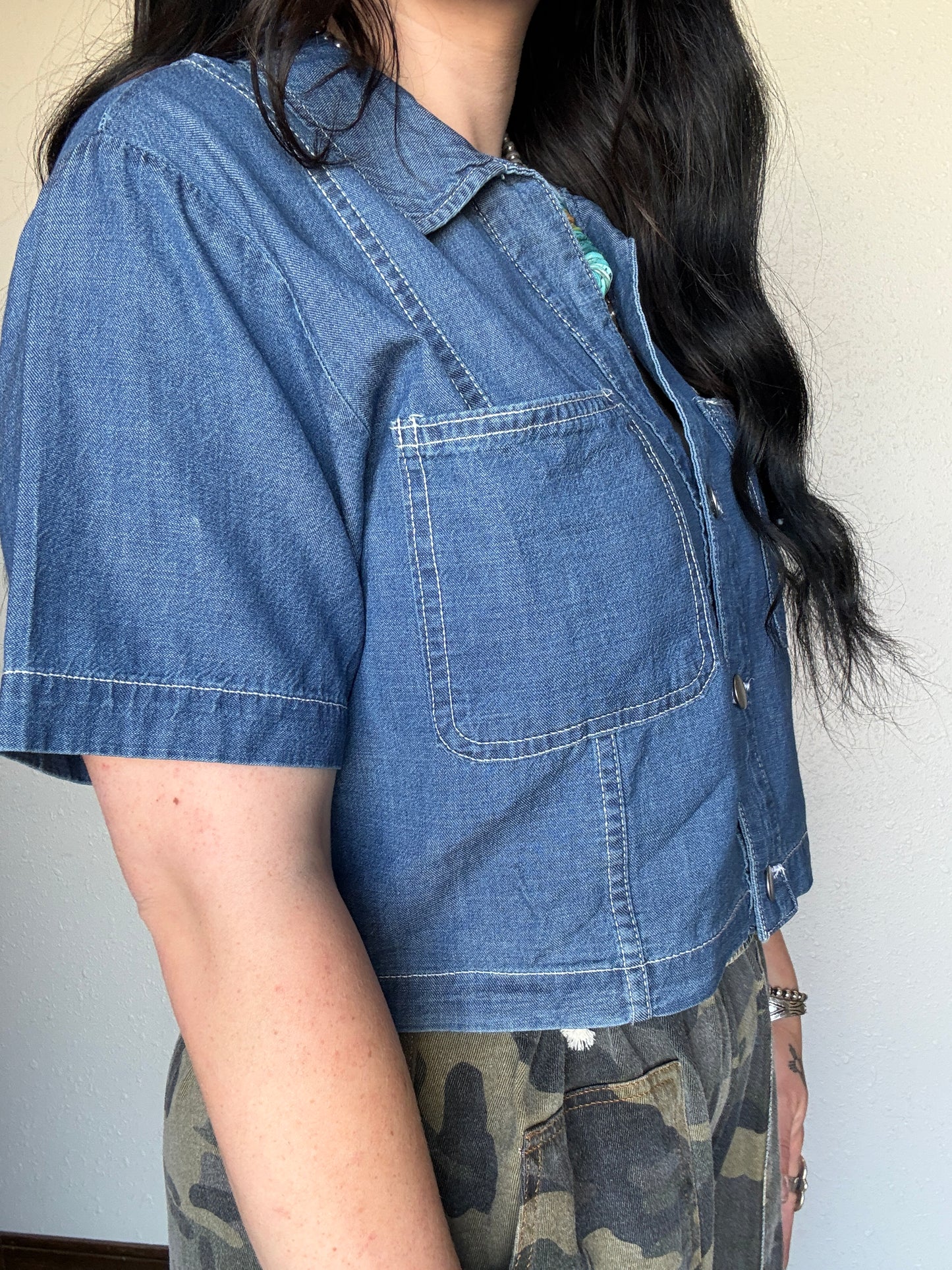 The Indigo Cropped Denim