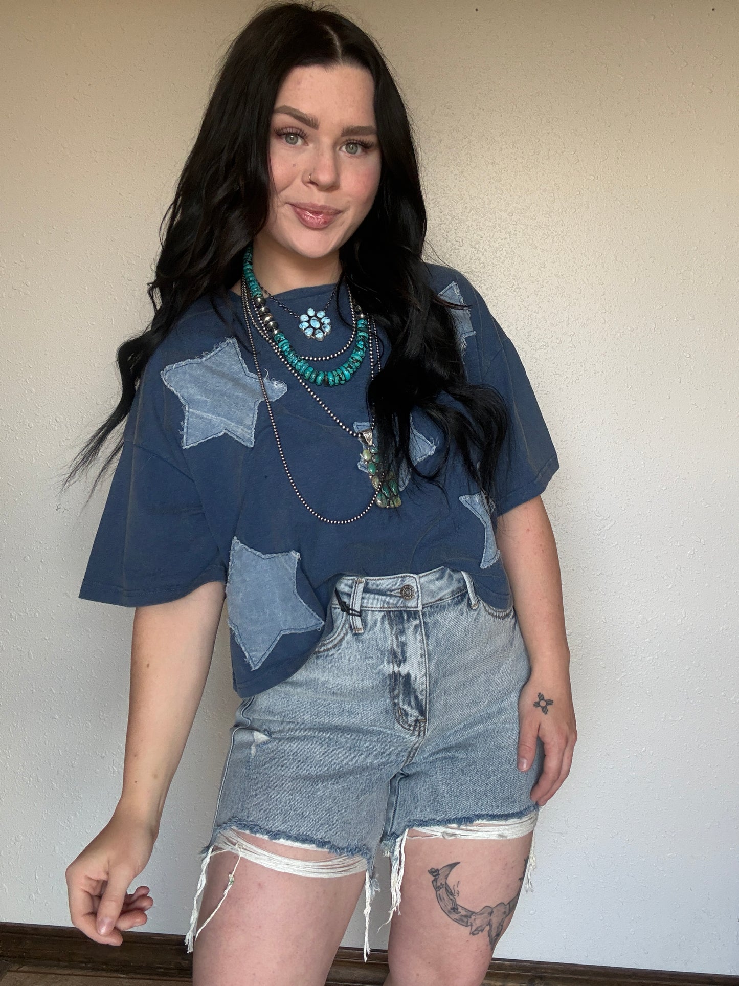 Oh My Stars Tee *Navy