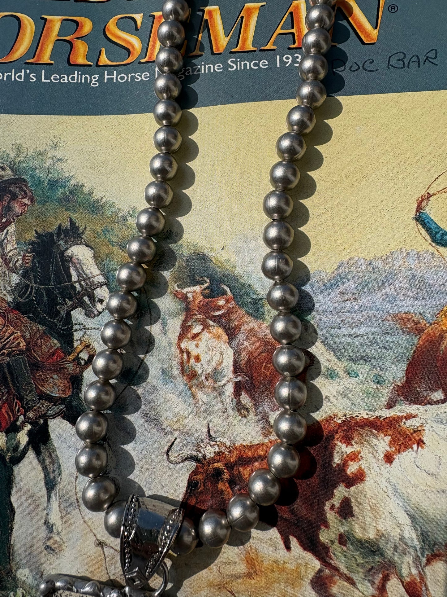 Rodeo Pendant & Pearls