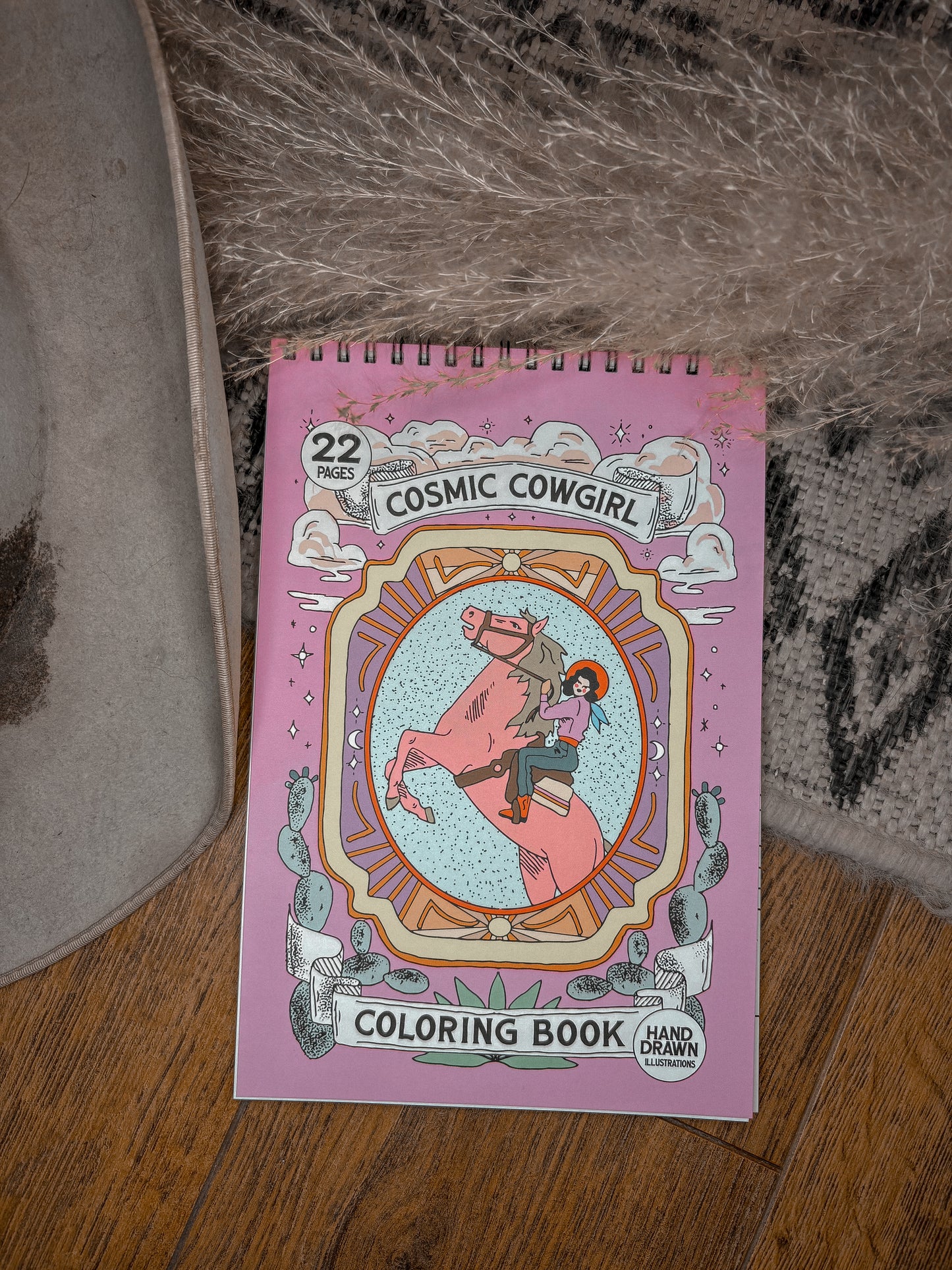 Cosmic Cowgirl Coloring Book