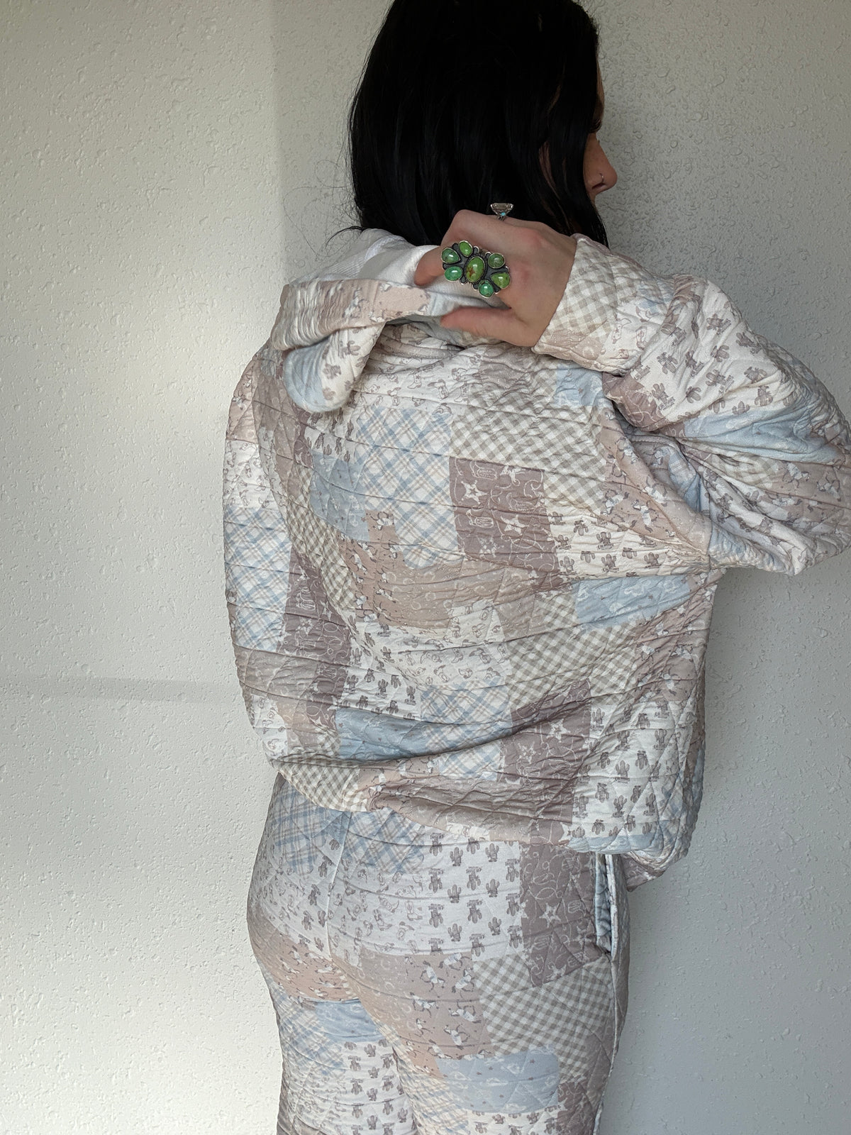 Western Way Quilted Hoodie