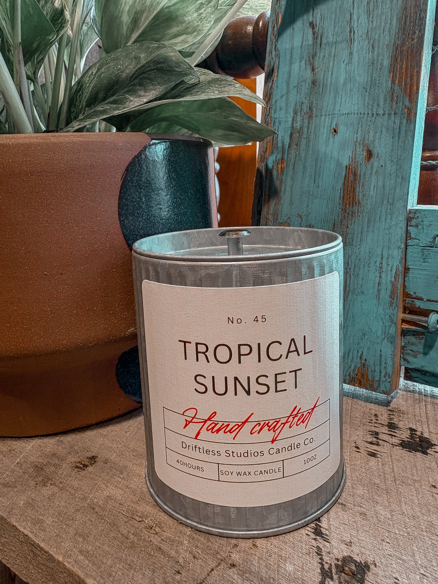 Tropical Sunset Candle