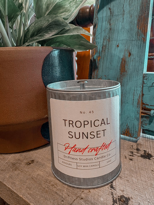 Tropical Sunset Candle