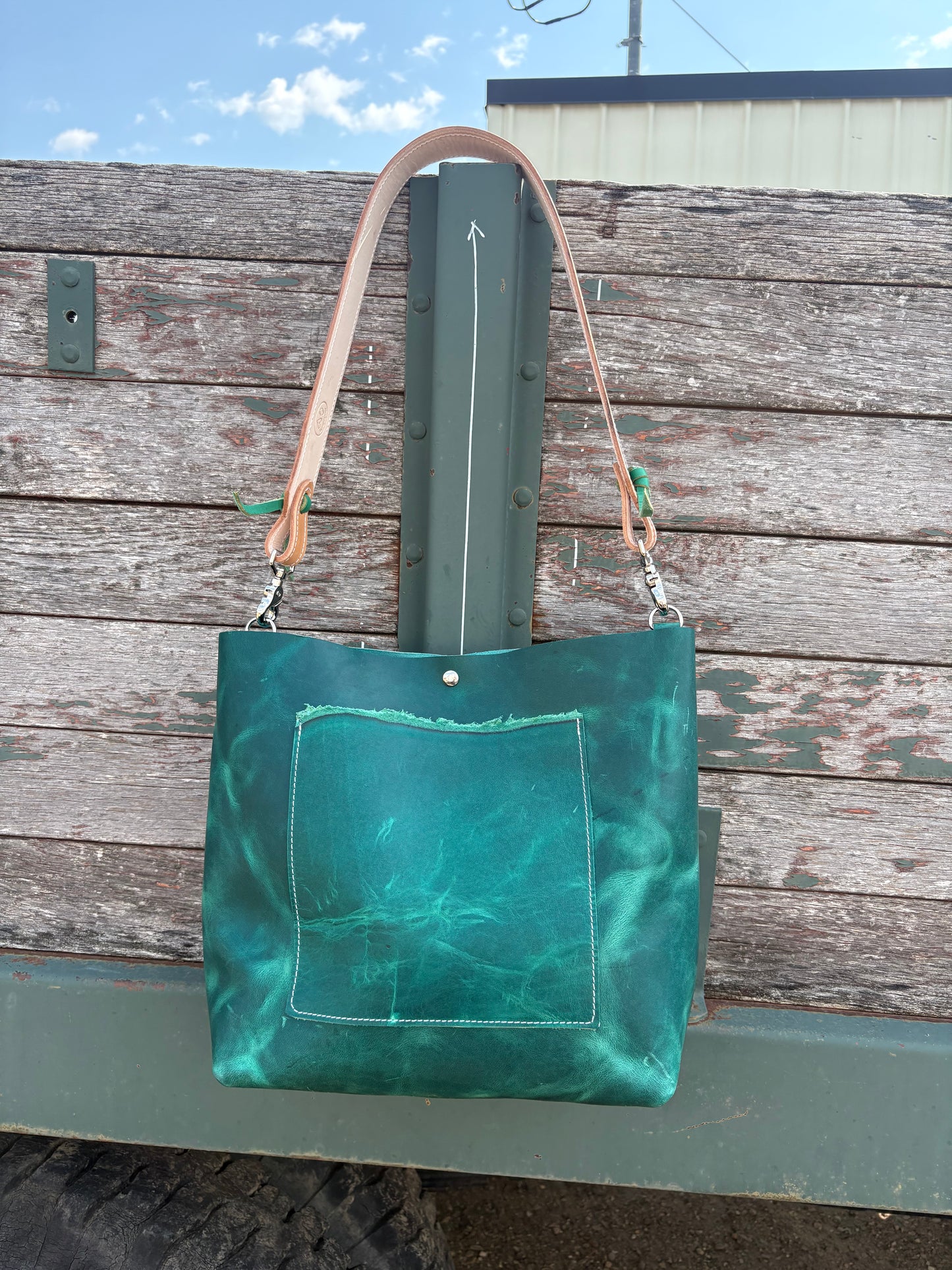 Wild Ponies Tote Bag *Teal